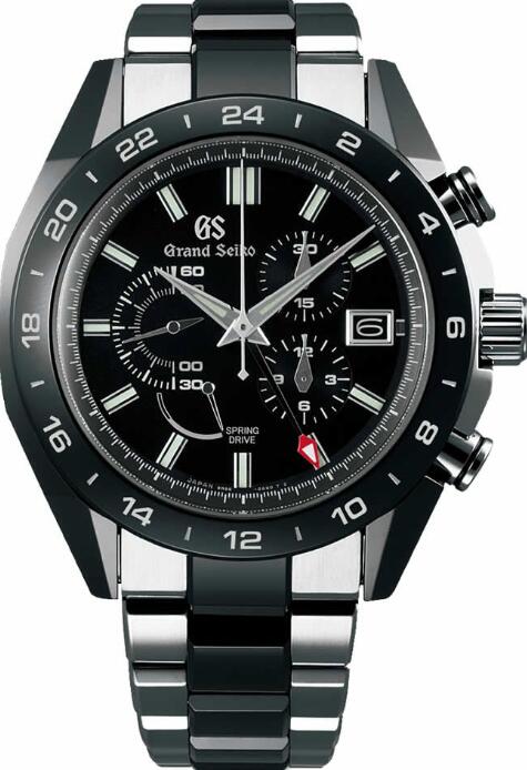 Grand Seiko BLACK CERAMIC SBGC223 Replica Watch